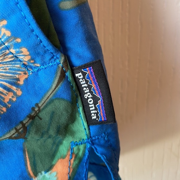 Patagonia - Blue printed summer shorts - Picture 3 of 7